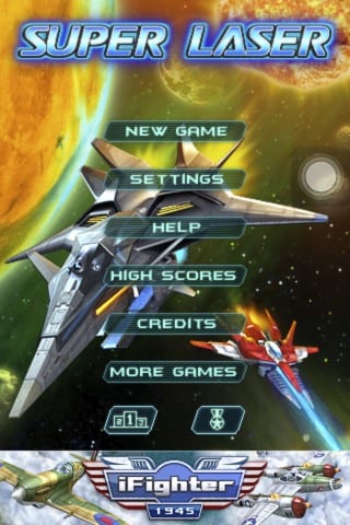 app Super Laser: ยานยิง แบบ เกมส์ตู้ Arcade 1