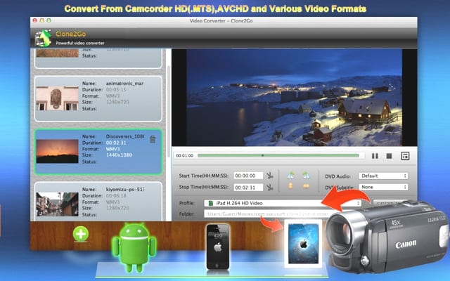 Video Converter- Clone2Go แจกฟรีครับ จาก 14.99us รีบเลย 3