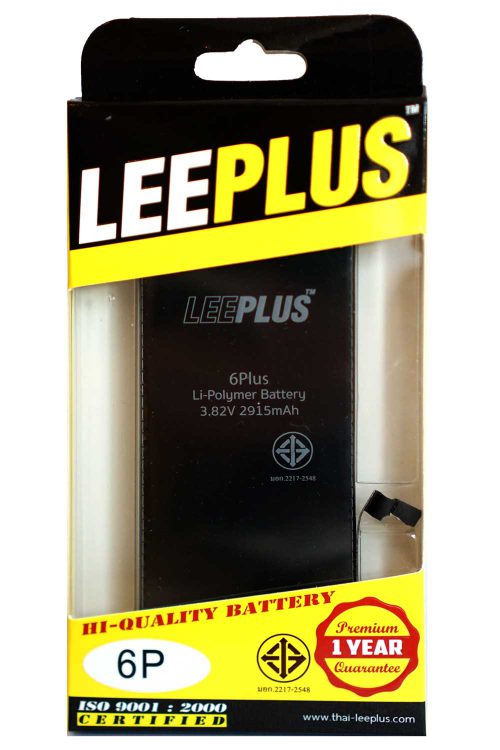 แบตเตอรี่ iPhone 6Plus : LEEPLUS 1